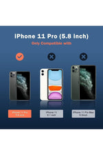 Load image into Gallery viewer, iPhone 11 Pro Max Uyumlu Kılıf Darbelere Dayanıklı Ultra ince Şeffaf Renksiz Esnek Silikon
