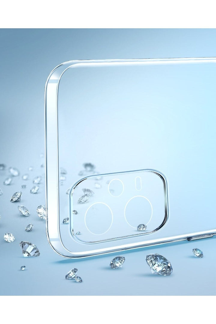 Xiaomi Redmi Note 12 4g Uyumlu Kılıf Şeffaf 3d Kamera Korumalı Köşe Korumalı Renksiz Esnek Silikon