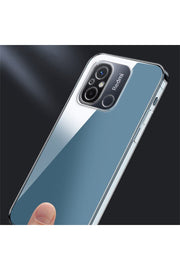 Xiaomi Redmi 12C Uyumlu Kılıf 3D Kamera Korumalı Darbe Önleyici Şeffaf Transparan Esnek Silikon