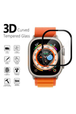 Load image into Gallery viewer, Apple Watch 8 Ultra 49mm Uyumlu Watch Ekran Koruyucu Darbelere Dayanıklı Tam Kaplayn Esnek Nano Cam
