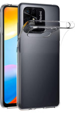 Load image into Gallery viewer, Xiaomi Poco C40 Uyumlu Kılıf 3D Kamera Korumalı Darbe Önleyici Şeffaf Esnek Transparan Silikon
