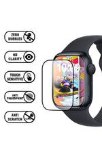 Load image into Gallery viewer, Apple Watch 8 7 45mm Uyumlu Watch Ekran Koruyucu Darbelere Dayanıklı Tam Kaplayan Esnek Nano Cam
