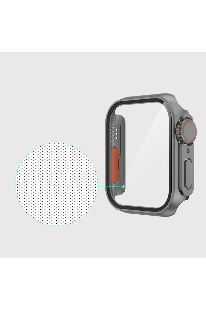 Apple Watch 7-8 45mm - Watch Ultra 49mm Kasa Dönüştürücü Ve Ekran Koruyucu