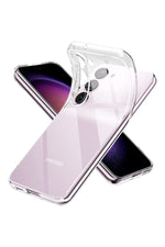 Load image into Gallery viewer, Samsung Galaxy A04S Uyumlu Kılıf 3D Kamera Korumalı Darbe Önleyici Şeffaf Transparan Esnek Silikon
