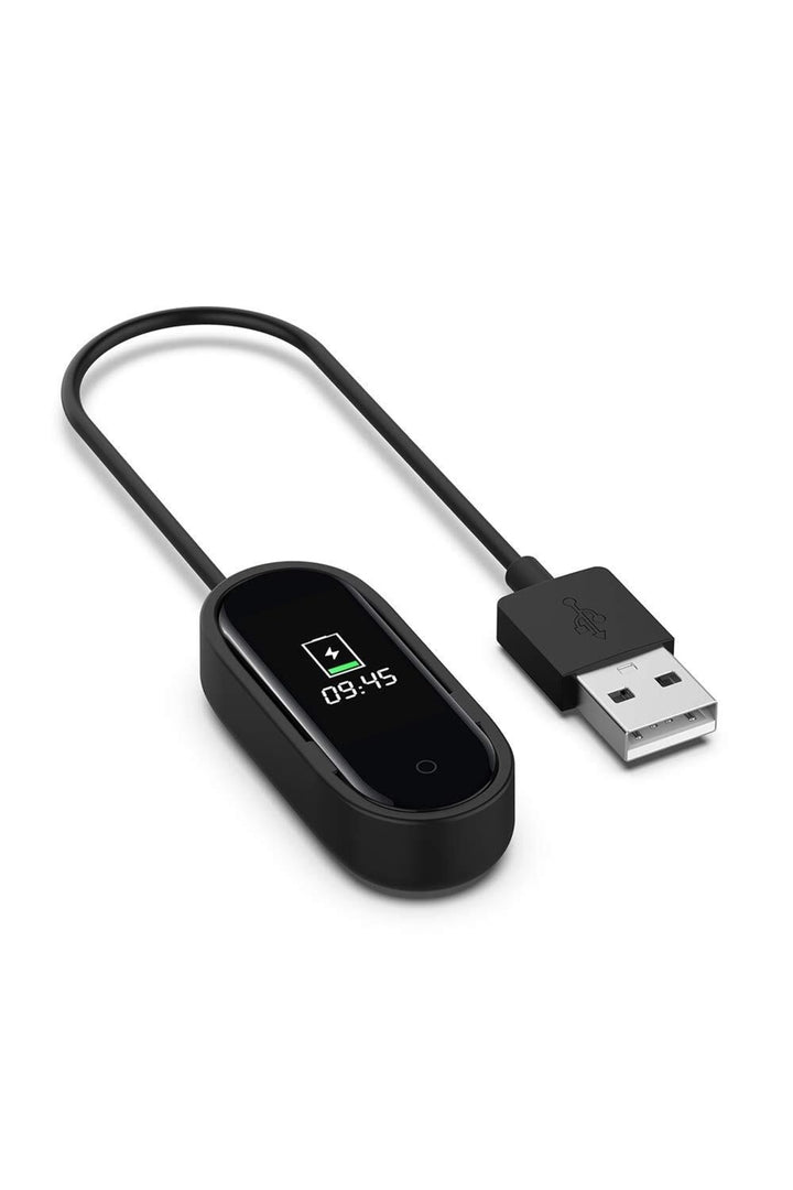 Xiaomi Mi Band 4 Şarj Kablosu M4 Siyah Renk Bileklik Usb Şarj Aleti