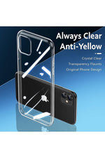 Load image into Gallery viewer, iPhone 11 Uyumlu Kılıf Darbelere Karşı Dayanıklı Ultra ince Şeffaf Renksiz Transparan Esnek Silikon
