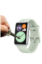Load image into Gallery viewer, Huawei Watch Fit Uyumlu Pma Pet Ultra Ince Kabarcık Yapmayan Saat Ekran Koruyucu
