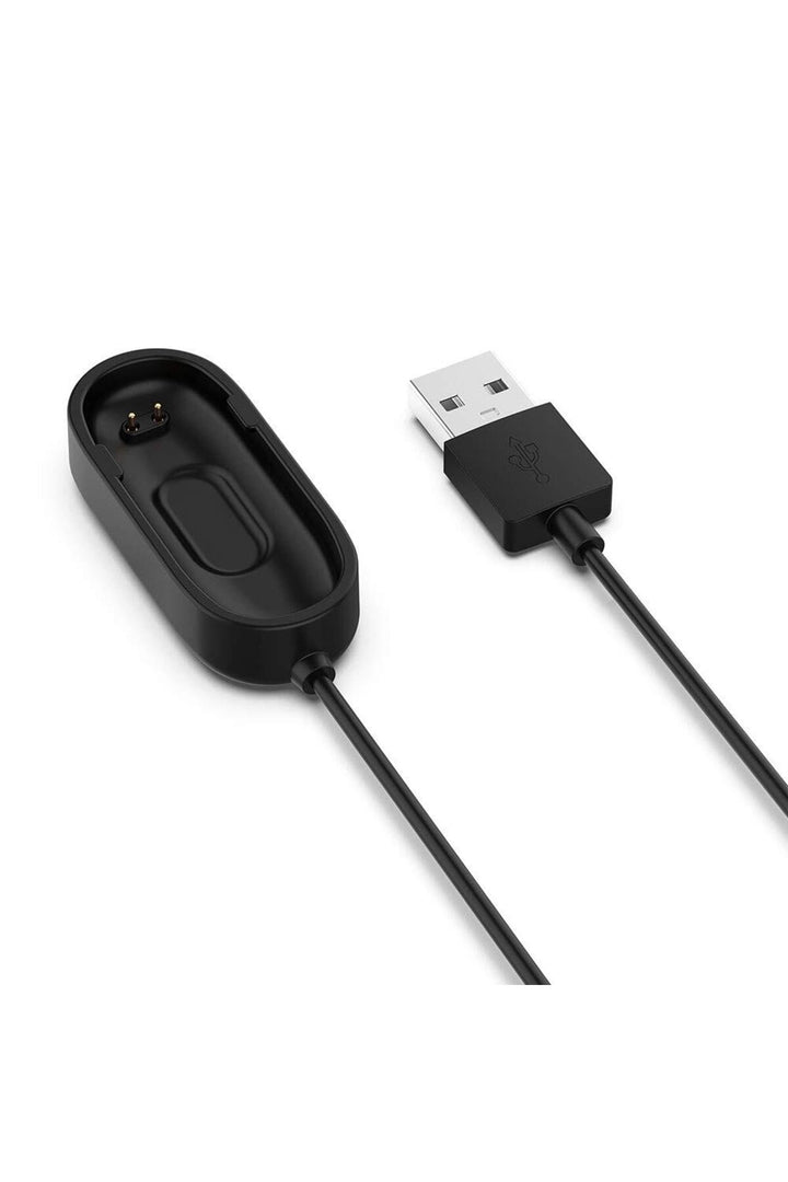 Xiaomi Mi Band 4 Şarj Kablosu M4 Siyah Renk Bileklik Usb Şarj Aleti