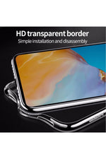 Load image into Gallery viewer, Samsung Galaxy A04 Uyumlu Kılıf 3D Kamera Korumalı Darbe Önleyici Şeffaf Transparan Esnek Silikon
