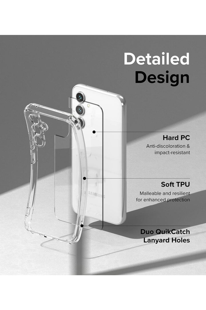 Samsung Galaxy A54 Uyumlu Kılıf 3d Kamera Korumalı Darbe Önleyici Şeffaf Transparan Esnek Silikon