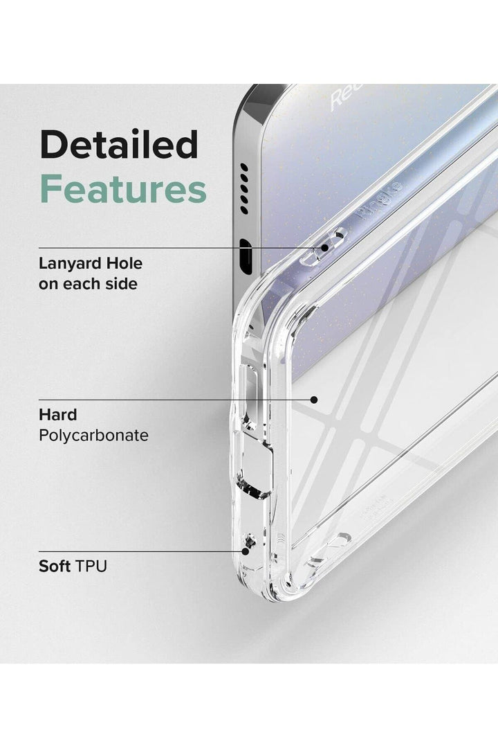 Xiaomi Redmi Note 11S Uyumlu Kılıf 3D Kamera Korumalı Darbe Önleyici Şeffaf Transparn Esnek Silikon