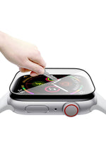 Load image into Gallery viewer, Apple Watch 8 7 41mm Uyumlu Watch Ekran Koruyucu Darbelere Dayanıklı Tam Kaplayan Esnek Nano Cam
