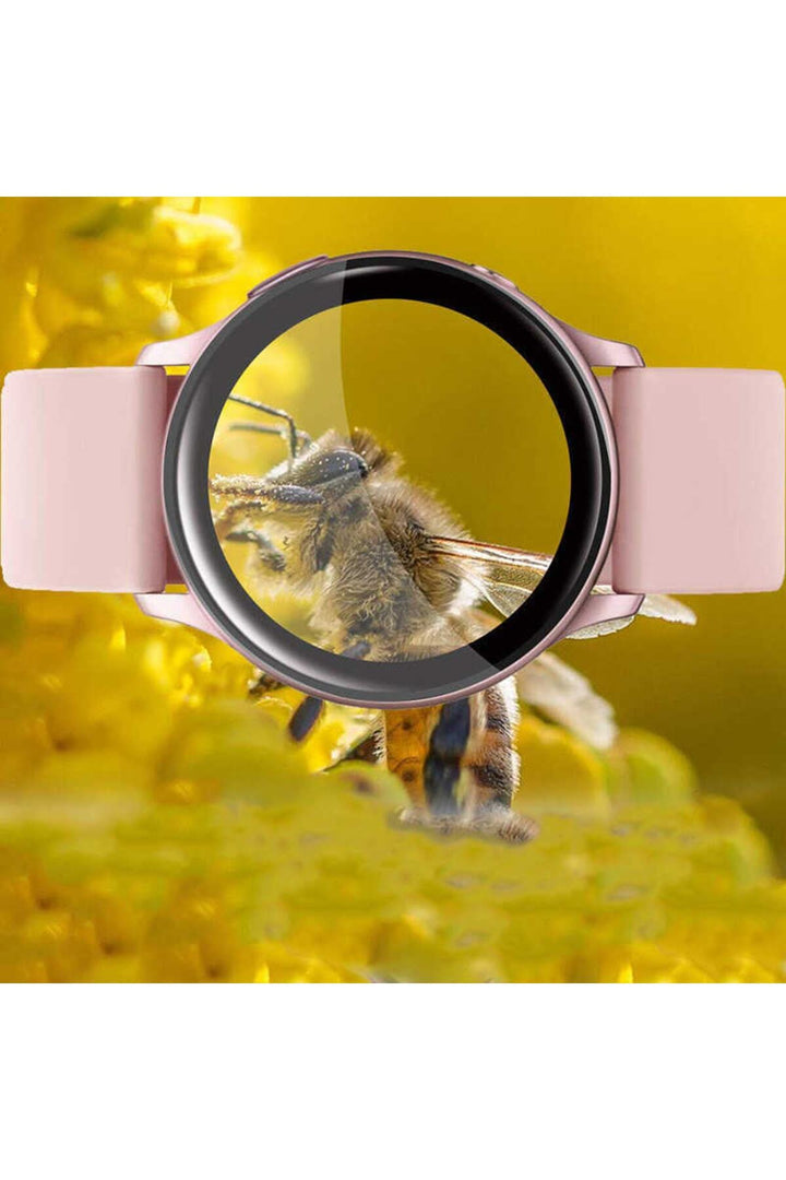 Galaxy Watch Active 2 Uyumlu 40mm Eko Pma Pet 0.3mm Ultra Ince Kabarcık Yapmayan Saat Ekran Koruyucu