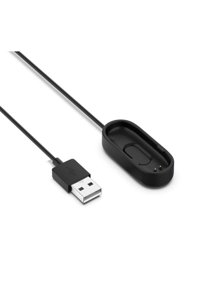 Xiaomi Mi Band 4 Şarj Kablosu M4 Siyah Renk Bileklik Usb Şarj Aleti