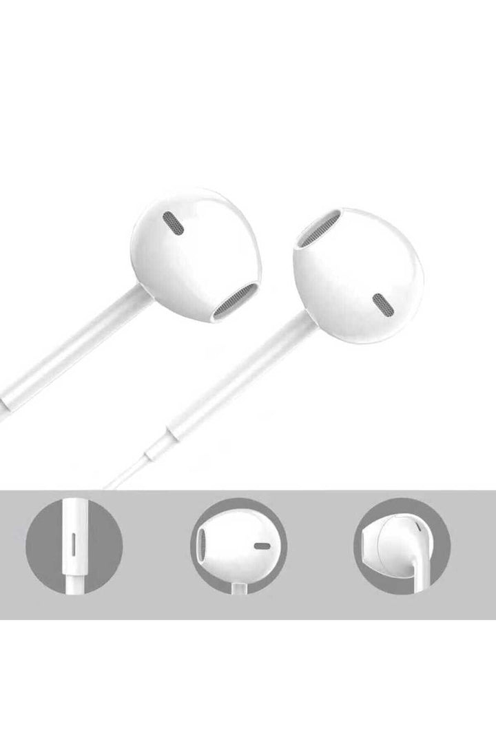 Apple iPhone 7/8/8Plus/X/XsMax/11/12/13/14 Pro Max Uyumlu Lightning Kulaklık Bluetooth Gerektirmez