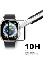 Load image into Gallery viewer, Apple Watch 8 Ultra 49mm Uyumlu Watch Ekran Koruyucu Darbelere Dayanıklı Tam Kaplayn Esnek Nano Cam
