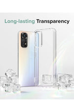 Load image into Gallery viewer, Xiaomi Redmi Note 11S Uyumlu Kılıf 3D Kamera Korumalı Darbe Önleyici Şeffaf Transparn Esnek Silikon
