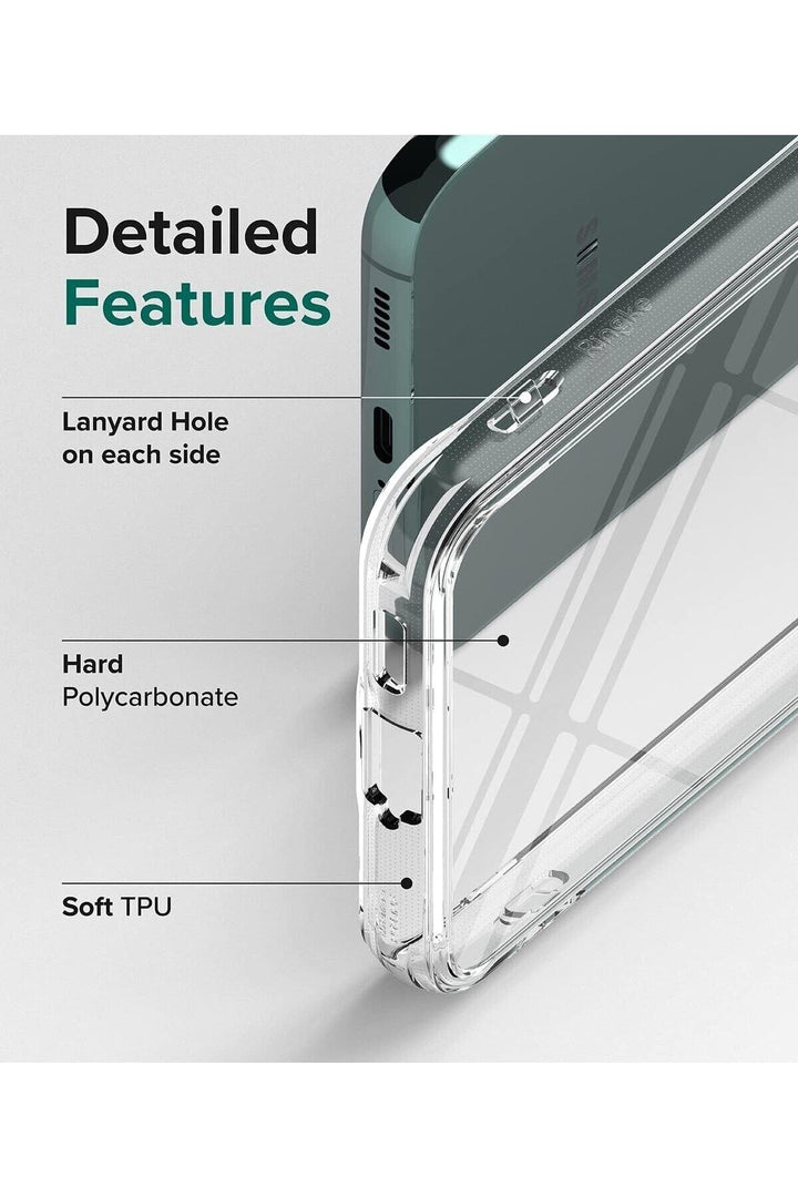 Samsung Galaxy S22 Plus Uyumlu Kılıf 3D Kamera Korumalı Darbe Önleyici Şeffaf Esnek Silikon